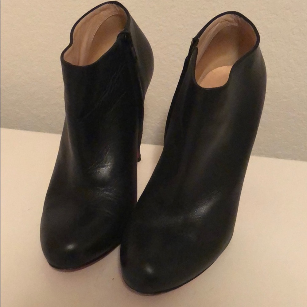 Christian Louboutin booties with dust bags